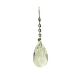 Formal Teardrop Earrings | Crystal Earrings | Blue Teardrop| Gray Teardrop by Michelle Marie Boutique