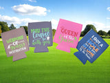 Golf Themed Beer Koozies