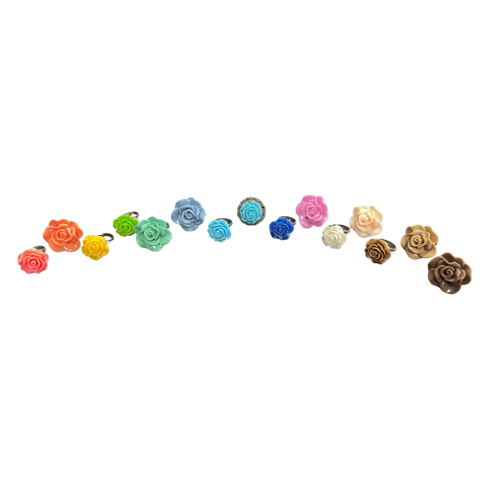 Vibrant Rose Blossom Ring | A Petal-Perfect Pop of Color