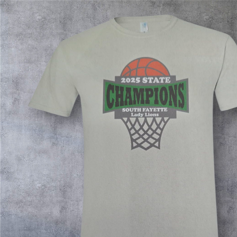 South Fayette Lady Lions Basketball Championship T-shirts