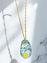 Ocean Bloom Pendant Necklace