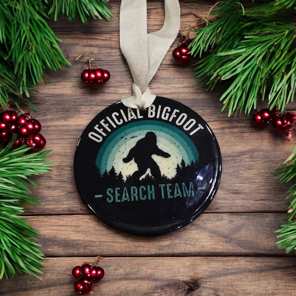 Sasquatch Ornament | Bigfoot Collectible | Unique Home Decor