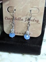 Double Crystal Bead Earrings | Variety of Colors | Elegant Jewelry