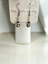 Double Crystal Bead Earrings | Variety of Colors | Elegant Jewelry