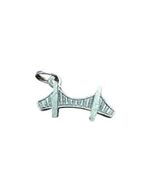 Golden Gate Bridge Pewter Charm | Iconic Jewelry Accessory