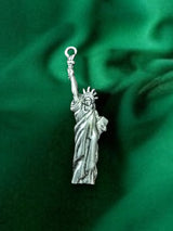 Statue of Liberty Pewter Charm | Patriotic Jewelry Accessory