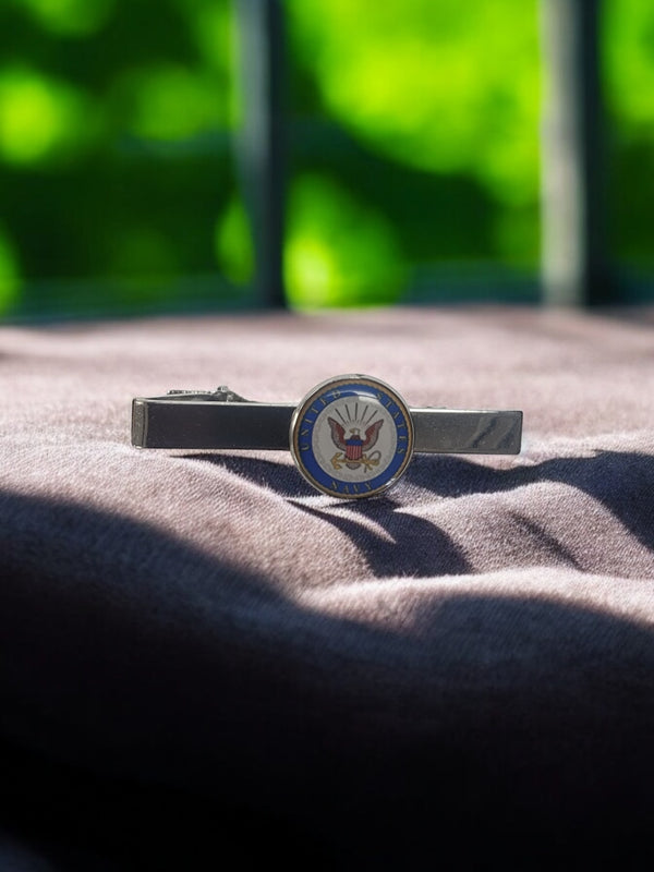 Navy Tie Bar | Nautical-Inspired Accessory