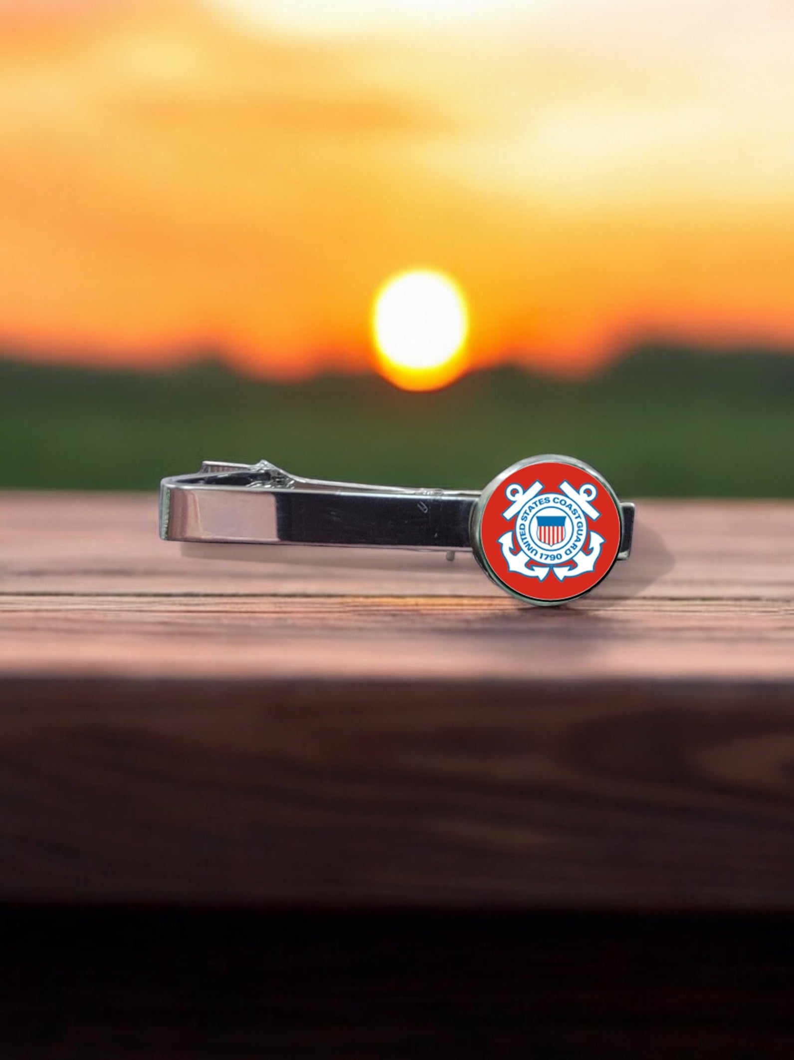Coast Guard Tie Bar - Officially Licensed Military Accessory