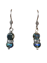 Double Crystal Bead Earrings | Variety of Colors | Elegant Jewelry