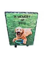 Personalized Slate Stone Memorial Photo | Unique and Meaningful Remembrance