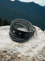 Leather Wrap Bracelet | Stylish and Versatile