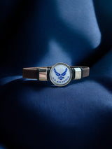 Air Force Wings Cork Bracelet | A Patriotic Fashion Statement