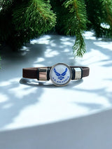 Air Force Wings Cork Bracelet | A Patriotic Fashion Statement