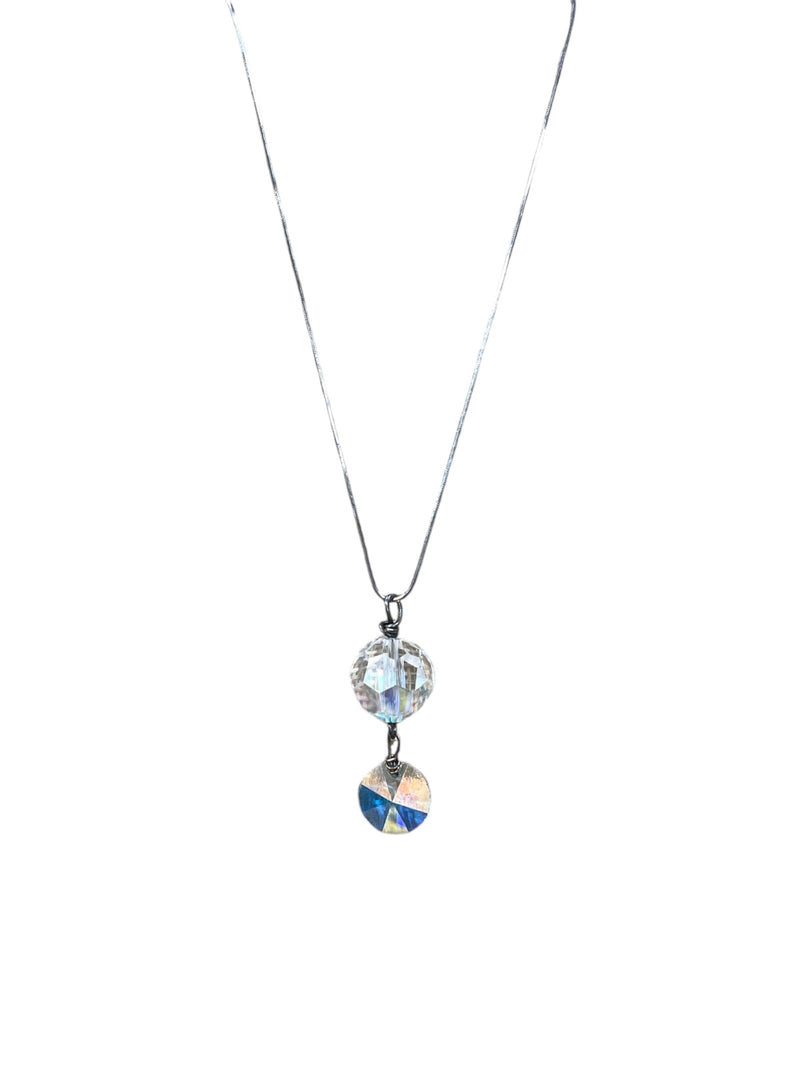 Sparkling Austrian Crystal Necklace | A Touch of Elegance