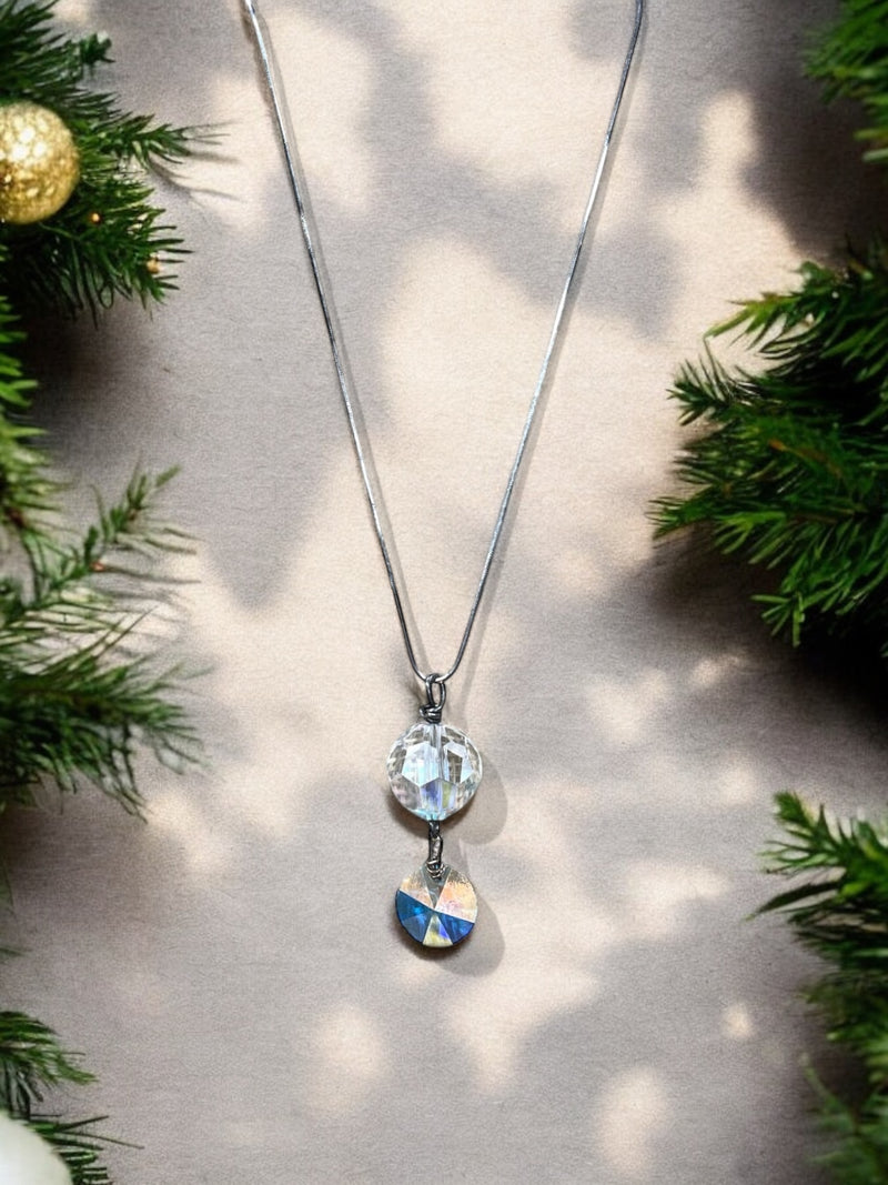 Sparkling Austrian Crystal Necklace | A Touch of Elegance