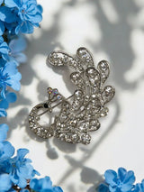 Crystal Peacock Hair Pin