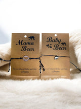 Mama & Baby Bear Bracelet Set - Sweet & Sentimental | Matching Mother-Child Jewelry