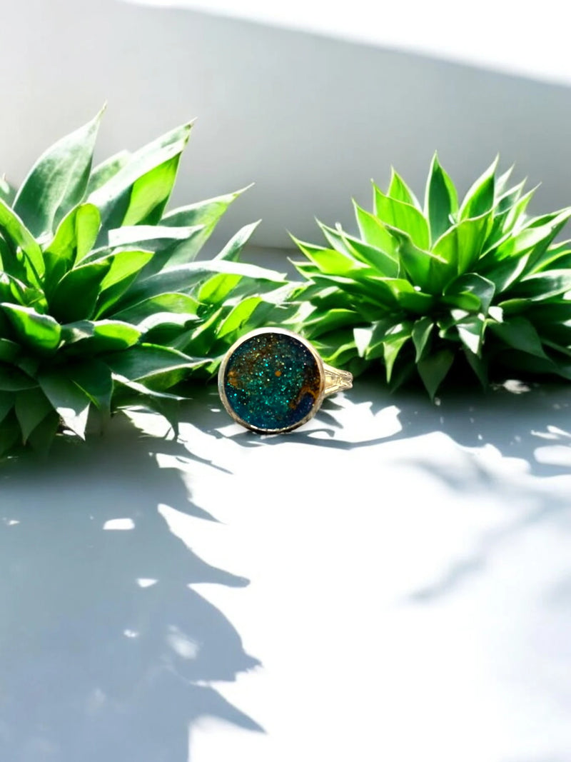 Multicolor Resin Rings