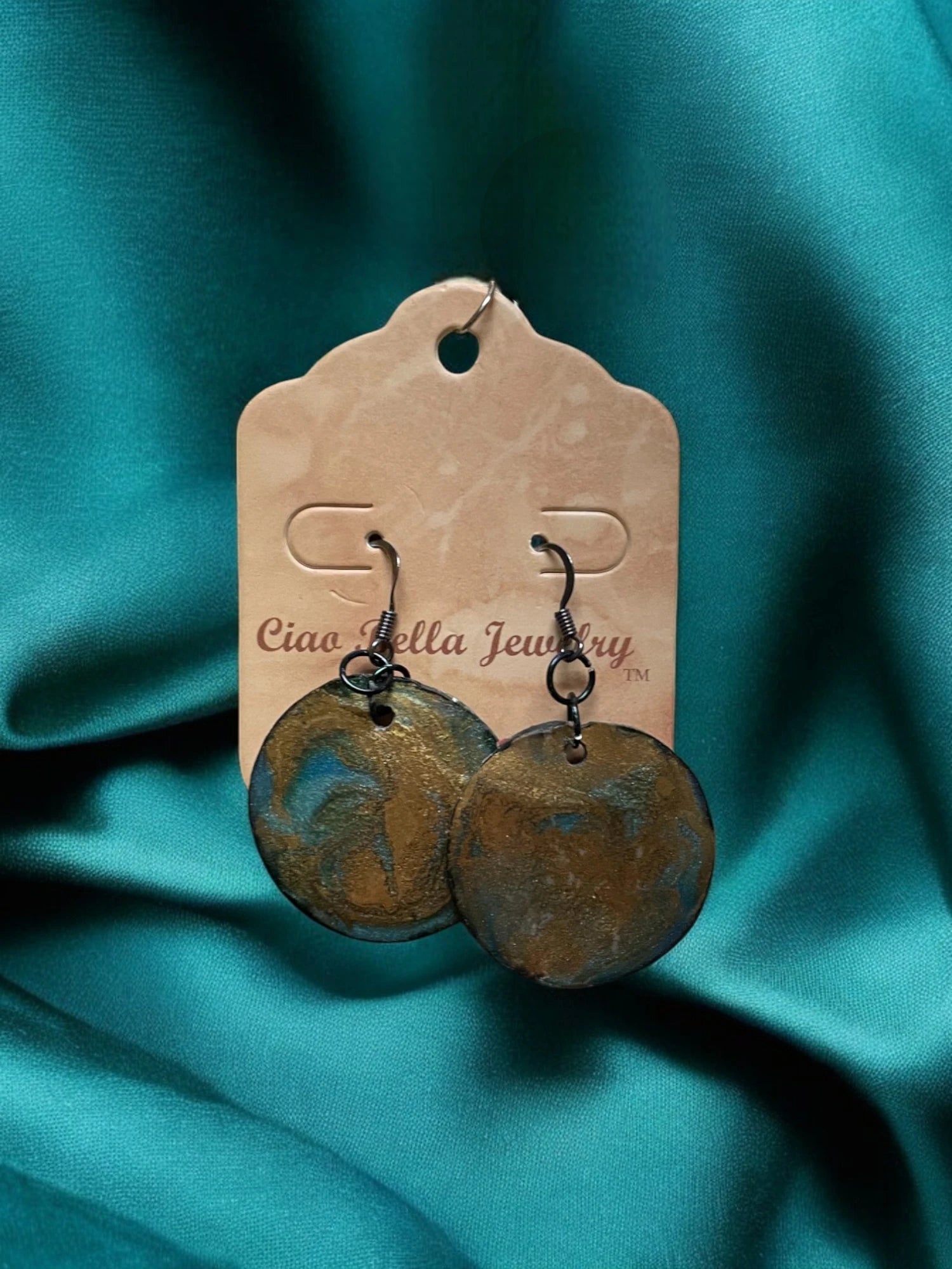 Upcycled Vinyl Record Earrings