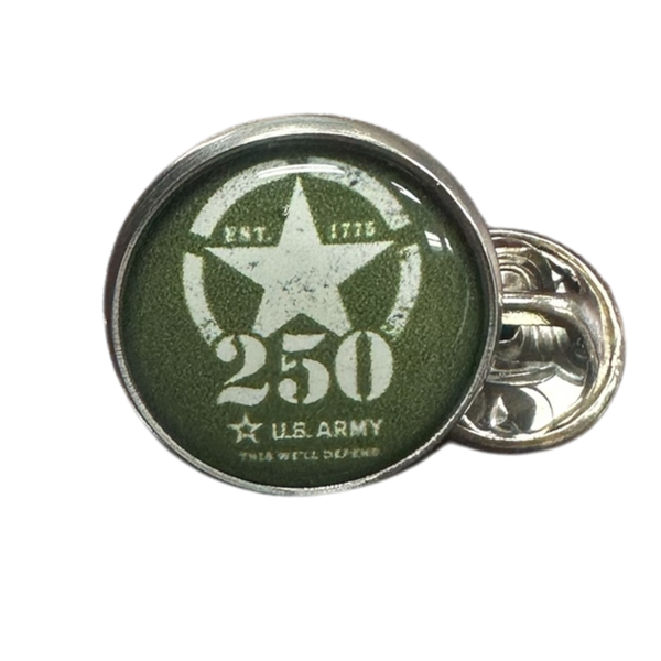 Officially Licensed Military Tie Pin - 250th Anniversary Collection (Army, Navy, Marine)