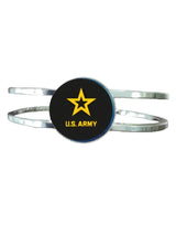 Officially Licensed Military Industrial Cuff Bracelet - Stainless Steel