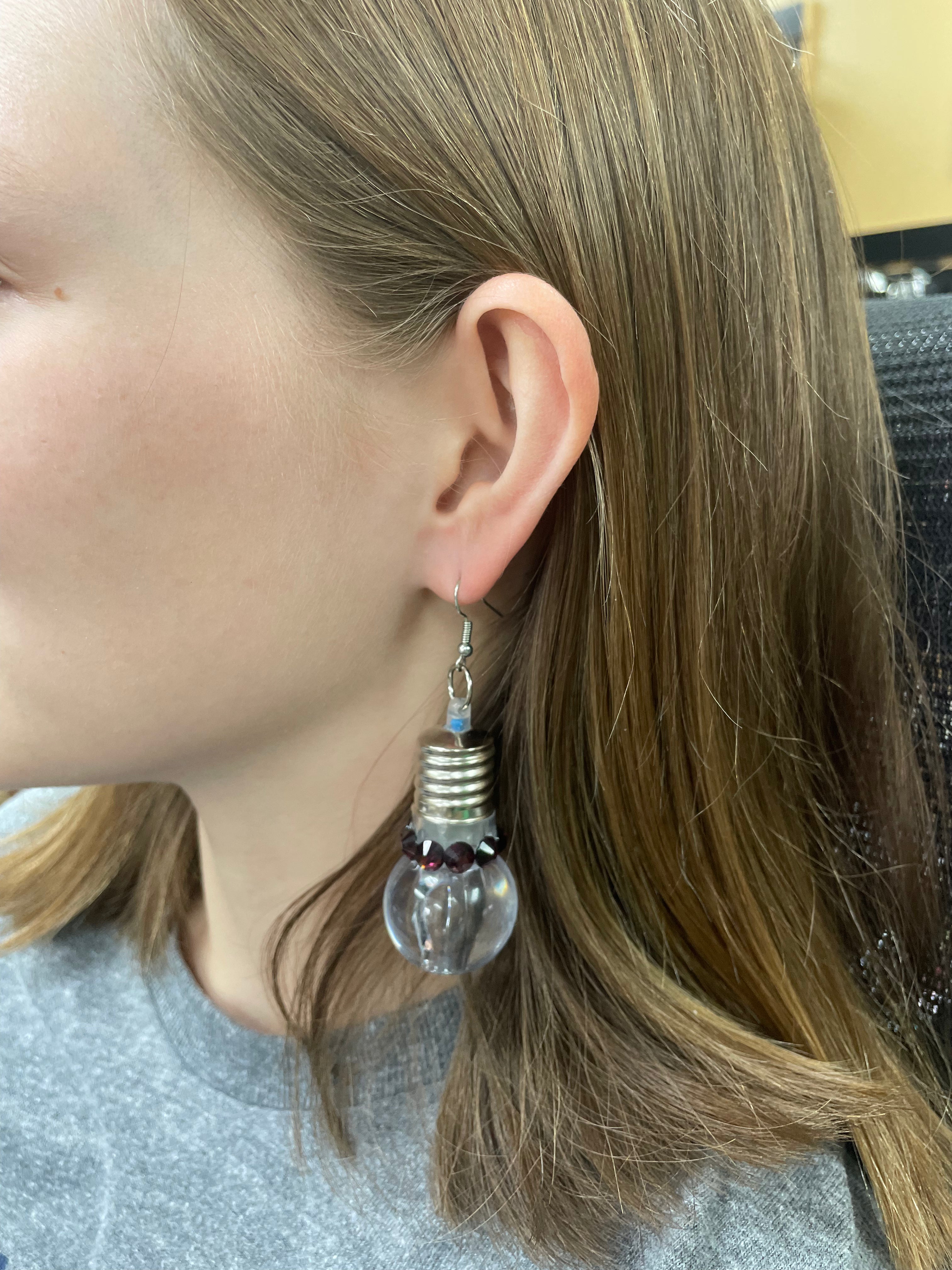 Light Up the Holidays! Festive Jumbo Christmas Light Bulb Earrings