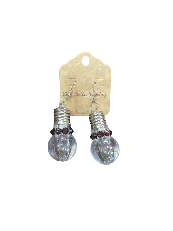 Light Up the Holidays! Festive Jumbo Christmas Light Bulb Earrings