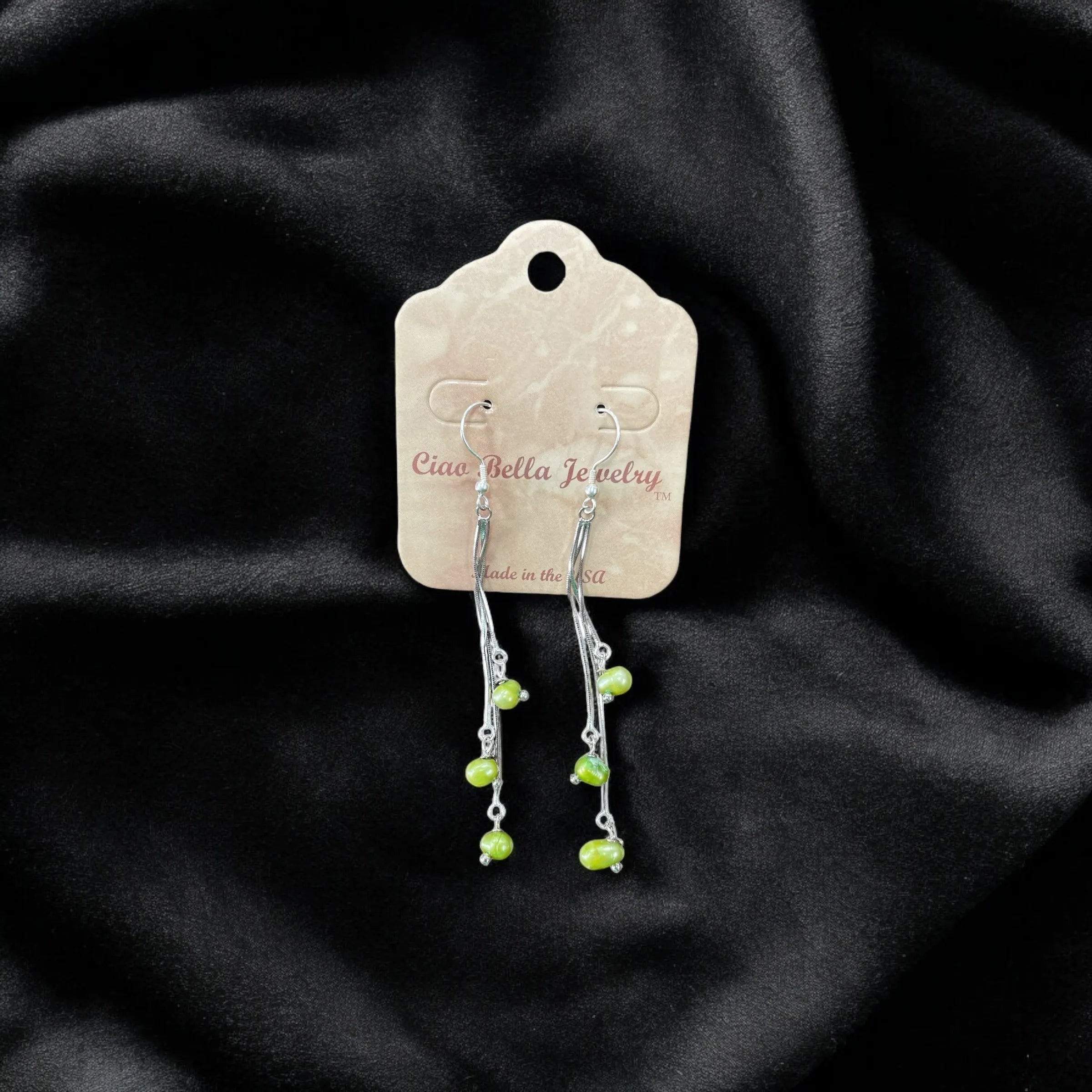 Elegant Freshwater Pearl Drop Earrings in Sterling Silver - Timeless Style