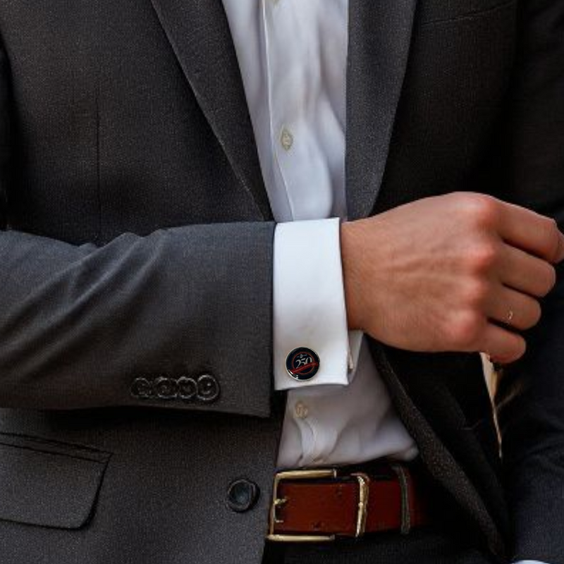 Limited Edition  250th Anniversary Military Cufflinks - Army, Navy, Marine Corps - Made in USA