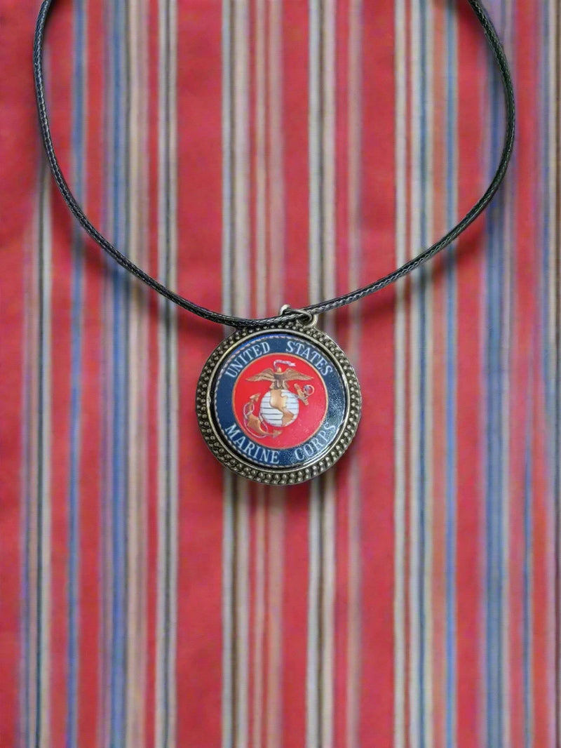 Officially Licensed Military Logo Pendant Necklaces | Show Your Pride in Your Military Service