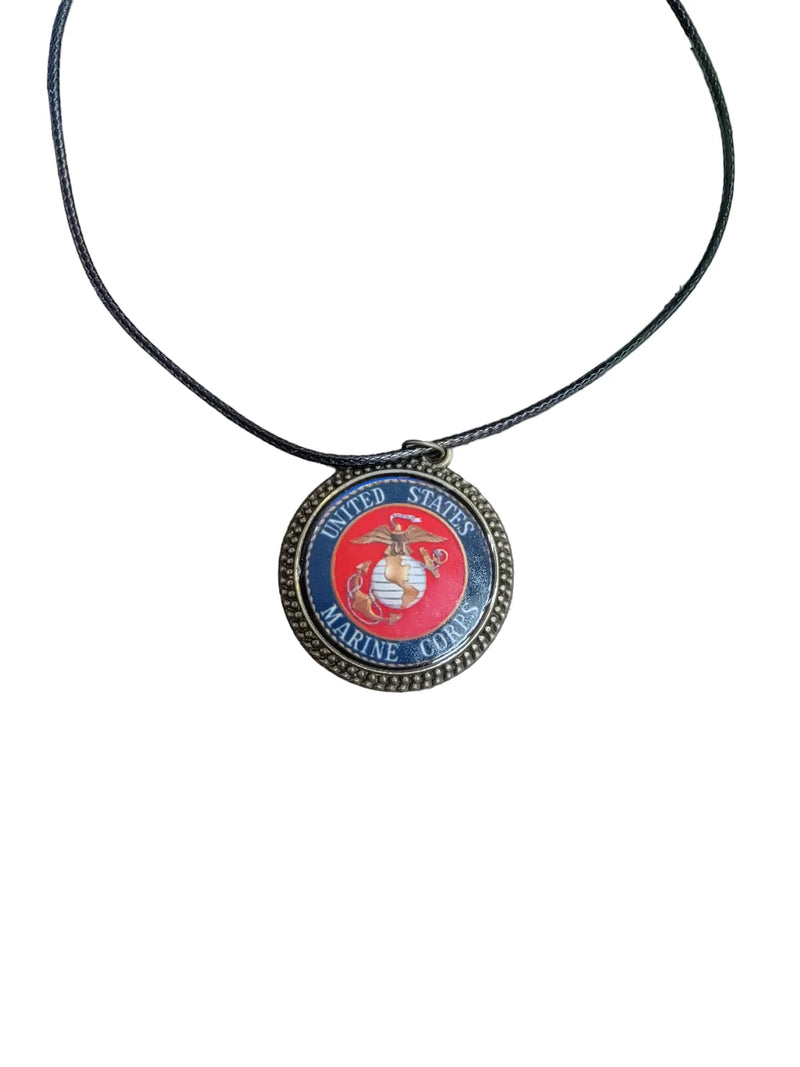 Officially Licensed Military Logo Pendant Necklaces | Show Your Pride in Your Military Service