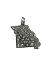 Missouri State Pewter Charm | Unique Jewelry Accessory