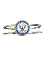 Officially Licensed Military Industrial Cuff Bracelet - Stainless Steel