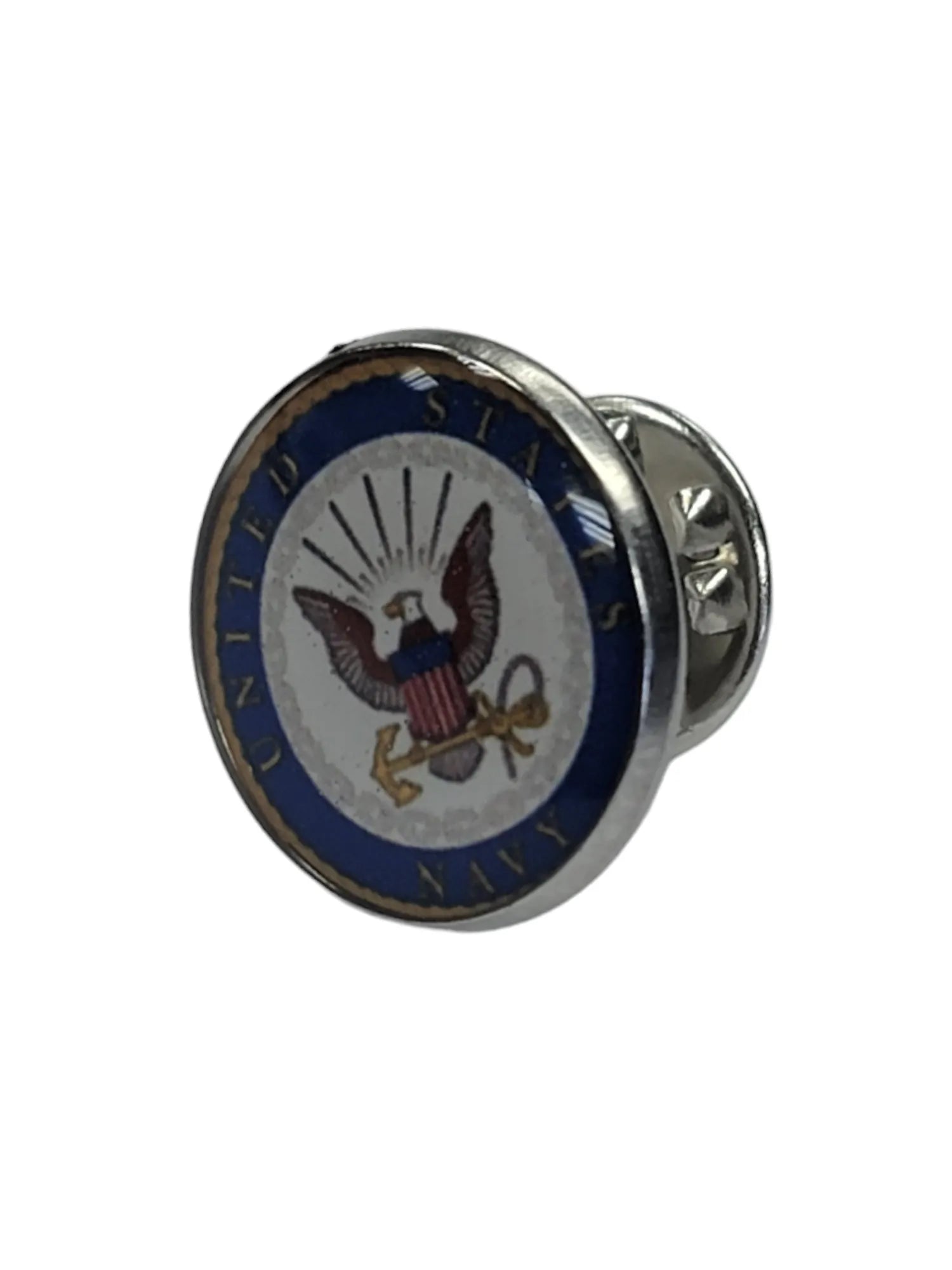 Military Tie Pins - Non Tarnish | Army, Navy, Air Force, Marine Corps, Coast Guard, Space Force