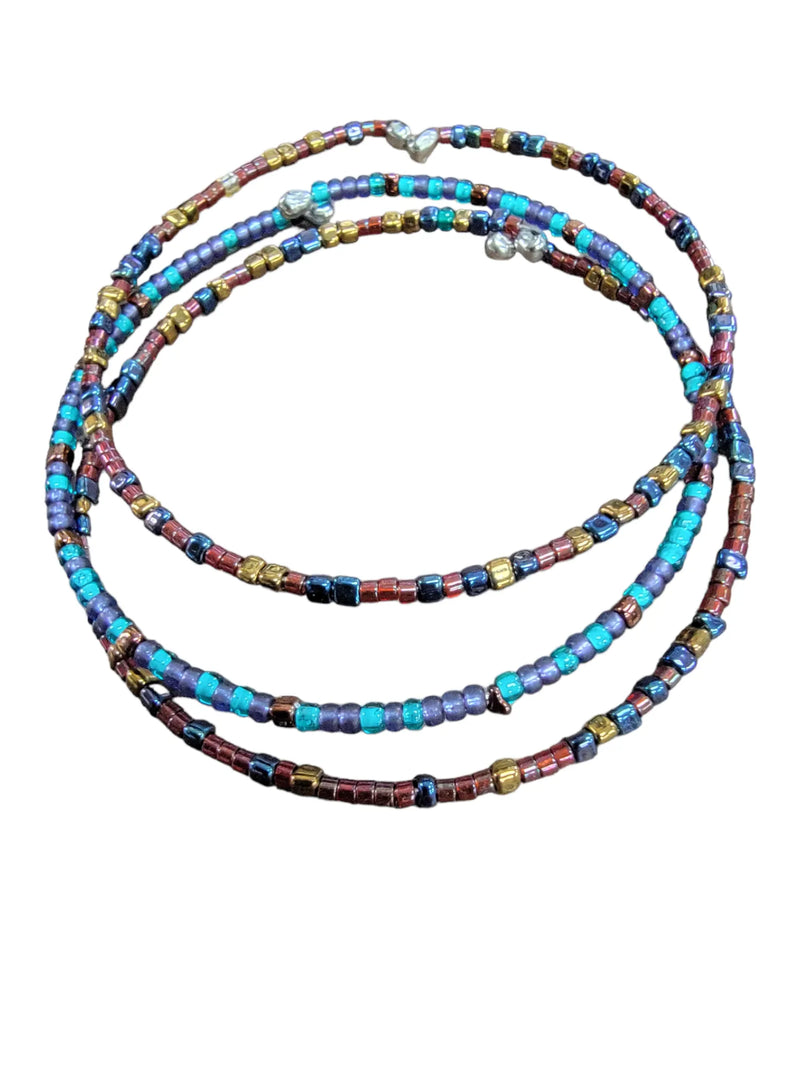 Beaded Minimalist Wire Bracelets