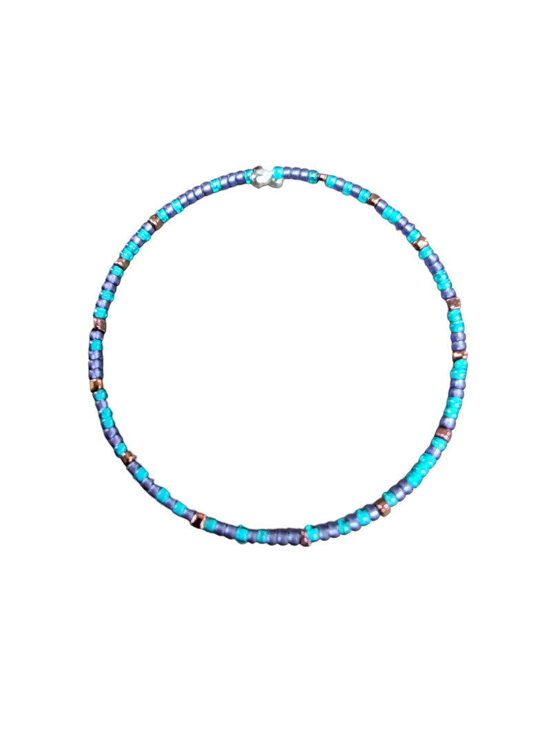 Beaded Minimalist Wire Bracelets