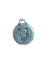 Horseshoe Silver Pewter Charm | A Lucky and Stylish Way to Add a Touch of Fashion to Your Outfit