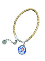 Marine Corps Seal, Marine Corps Black Seal, Marine Corps Green Seal and Eagle Globe Anchor Leather Charm Bracelet | Officially Licensed