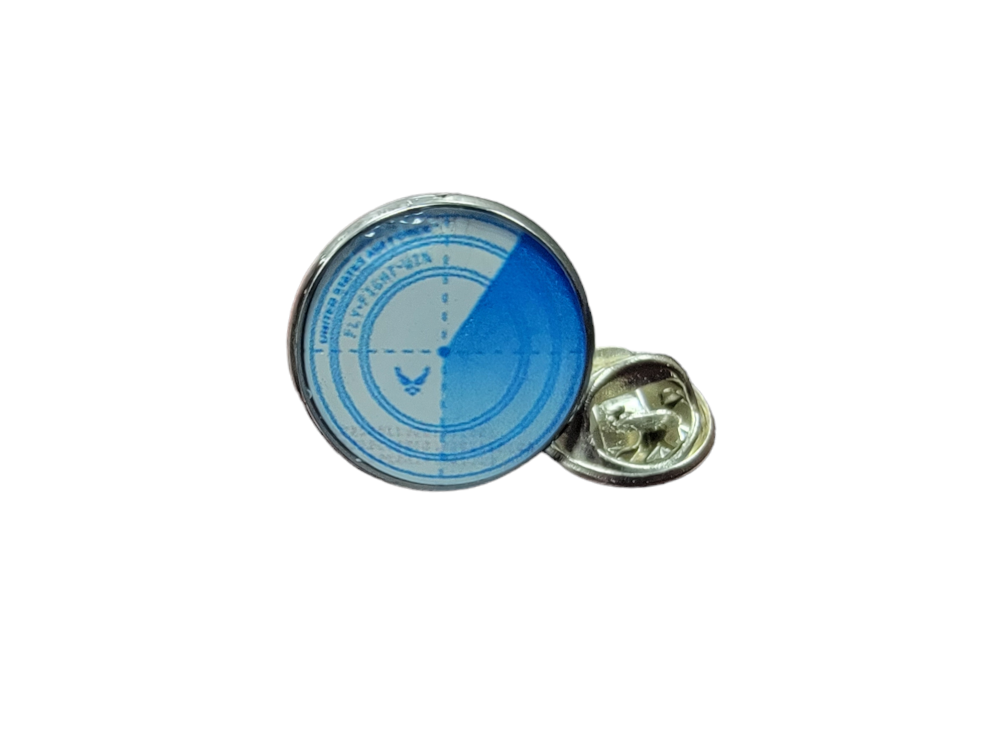 Military Tie Pins - Non Tarnish | Army, Navy, Air Force, Marine Corps, Coast Guard, Space Force