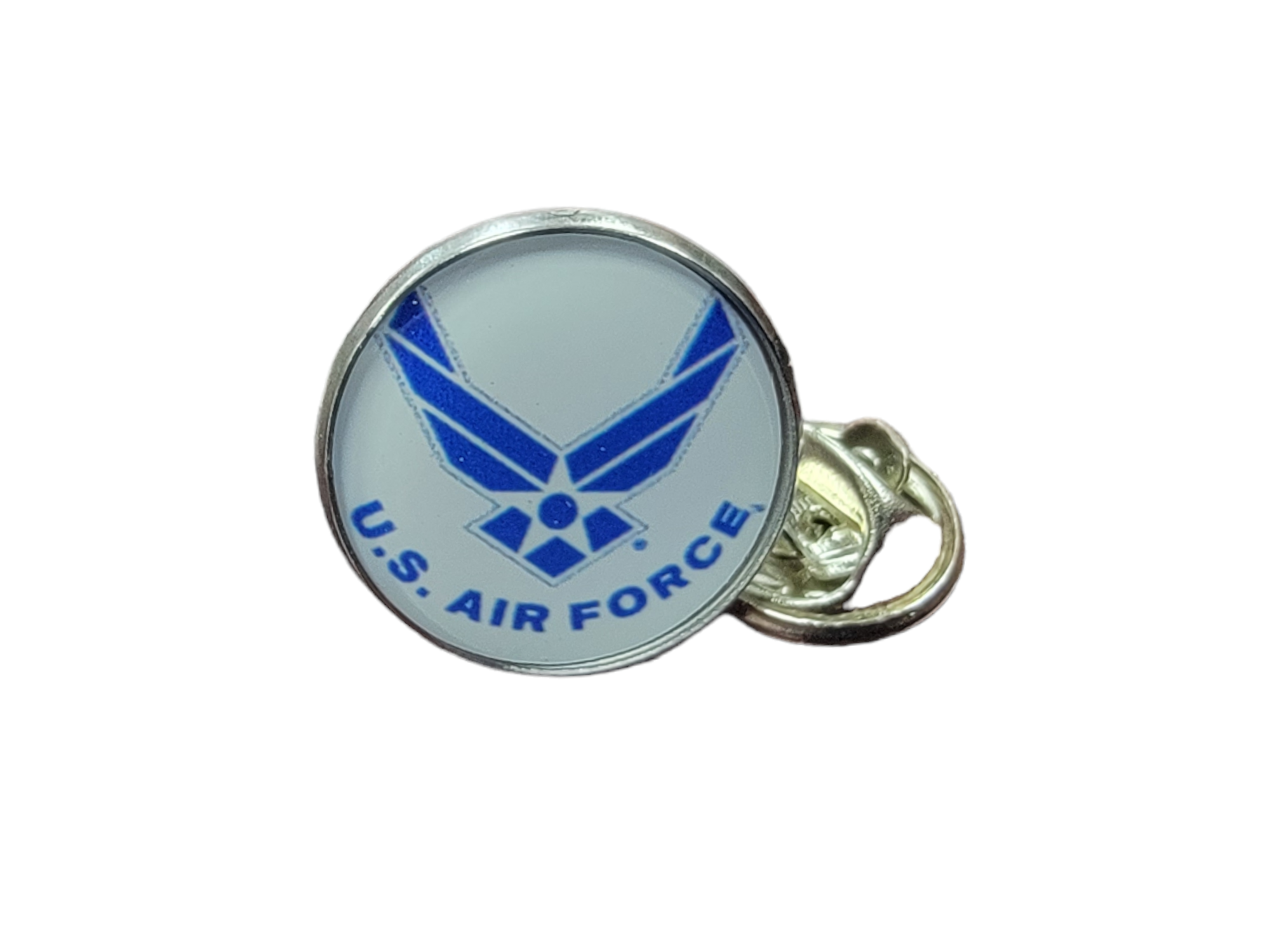 Military Tie Pins - Non Tarnish | Army, Navy, Air Force, Marine Corps, Coast Guard, Space Force
