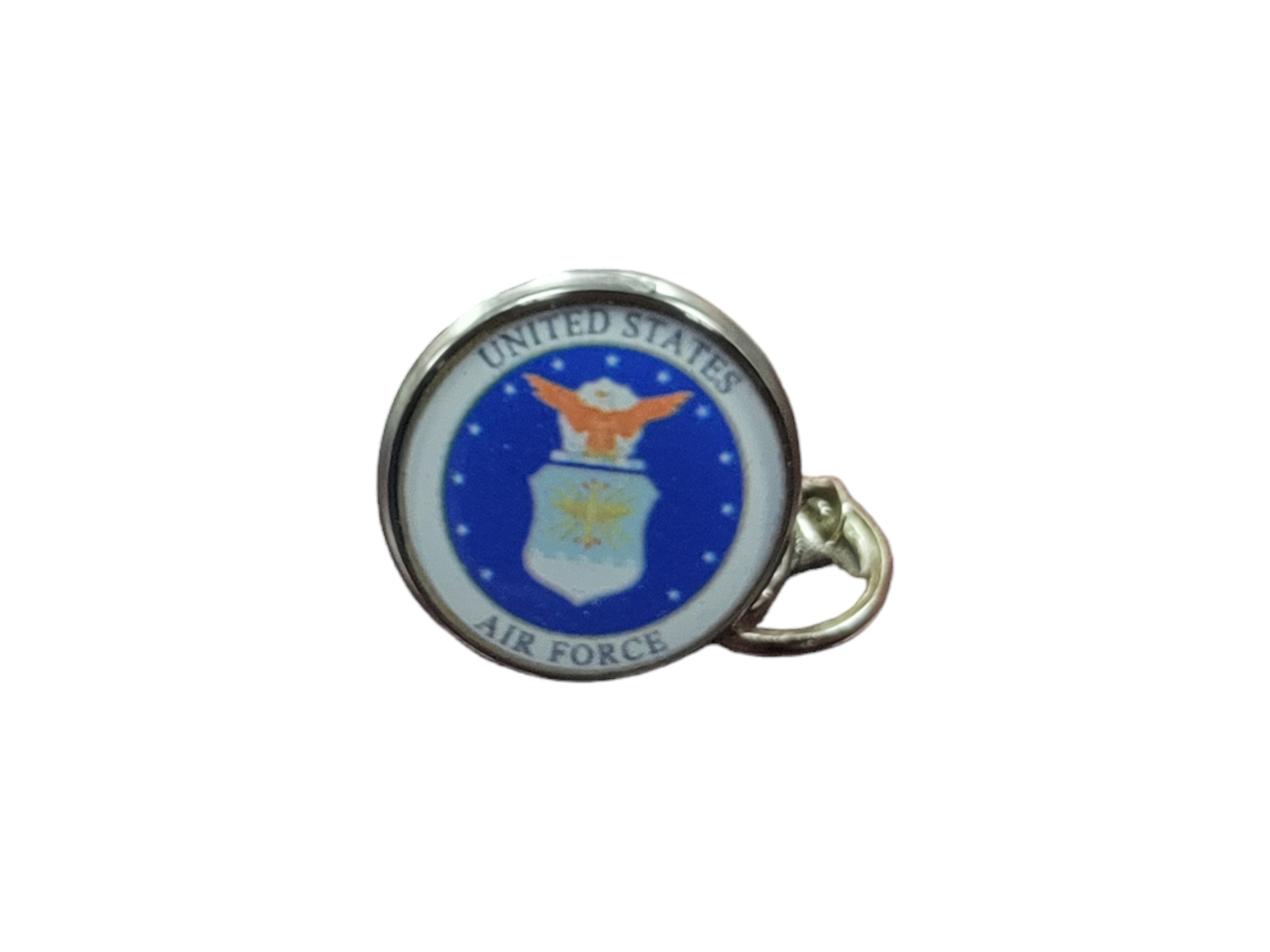 Military Tie Pins - Non Tarnish | Army, Navy, Air Force, Marine Corps, Coast Guard, Space Force