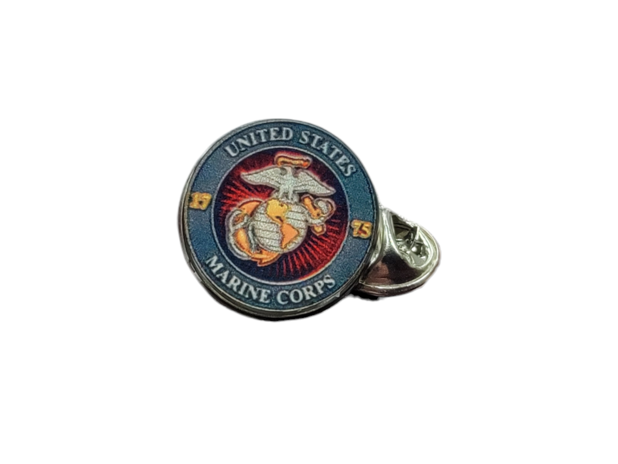 Military Tie Pins - Non Tarnish | Army, Navy, Air Force, Marine Corps, Coast Guard, Space Force