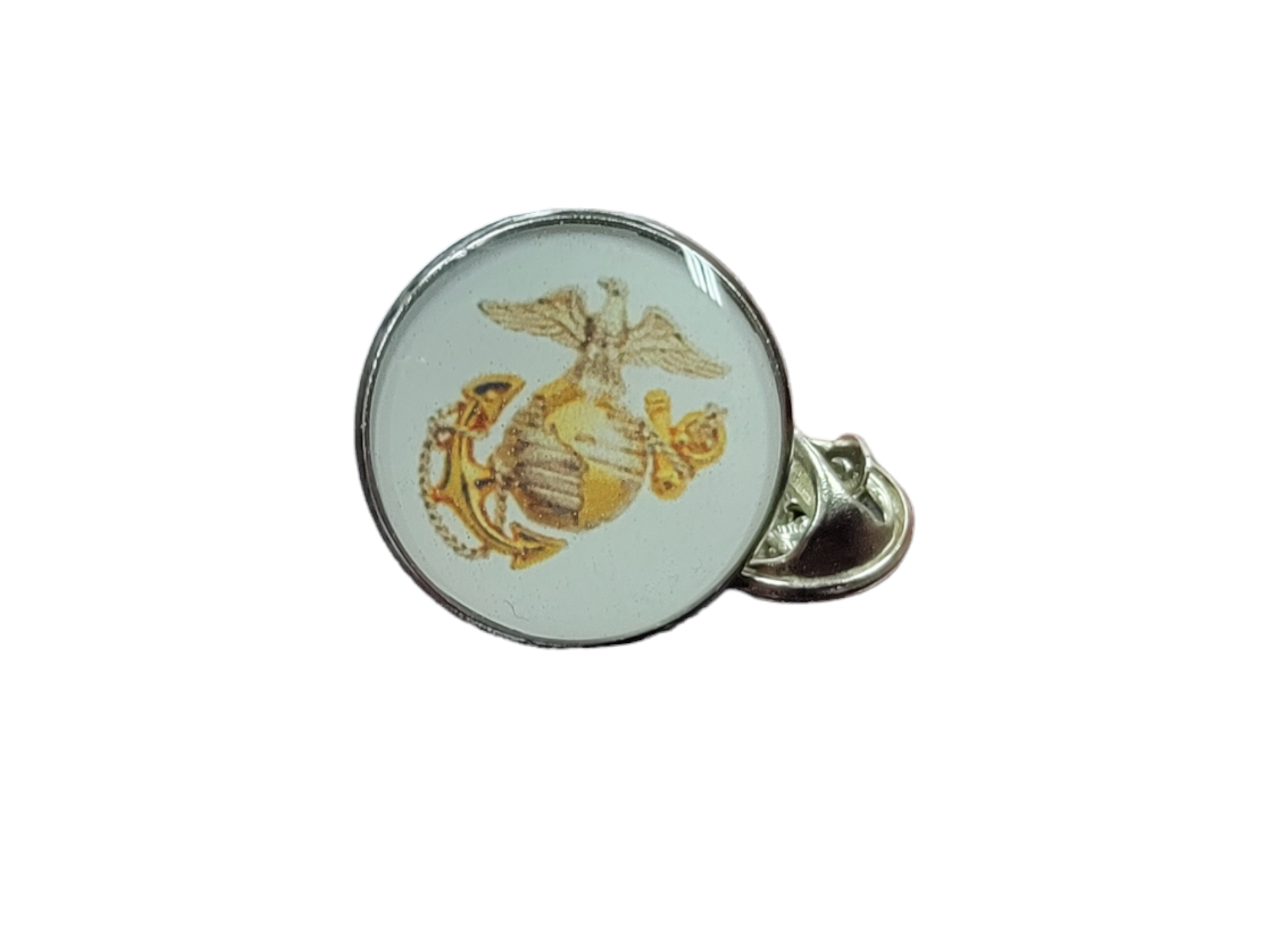 Military Tie Pins - Non Tarnish | Army, Navy, Air Force, Marine Corps, Coast Guard, Space Force