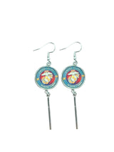 Officially Licensed Military Charm Earrings - A Proud Symbol of Service and Sacrifice