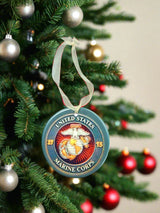 Officially Licensed Military Ornaments (USMC, Army, Navy, Air Force, Space Force, Coast Guard)