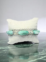 Gemstone Multi-stand Chain Bracelet