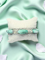 Gemstone Multi-stand Chain Bracelet