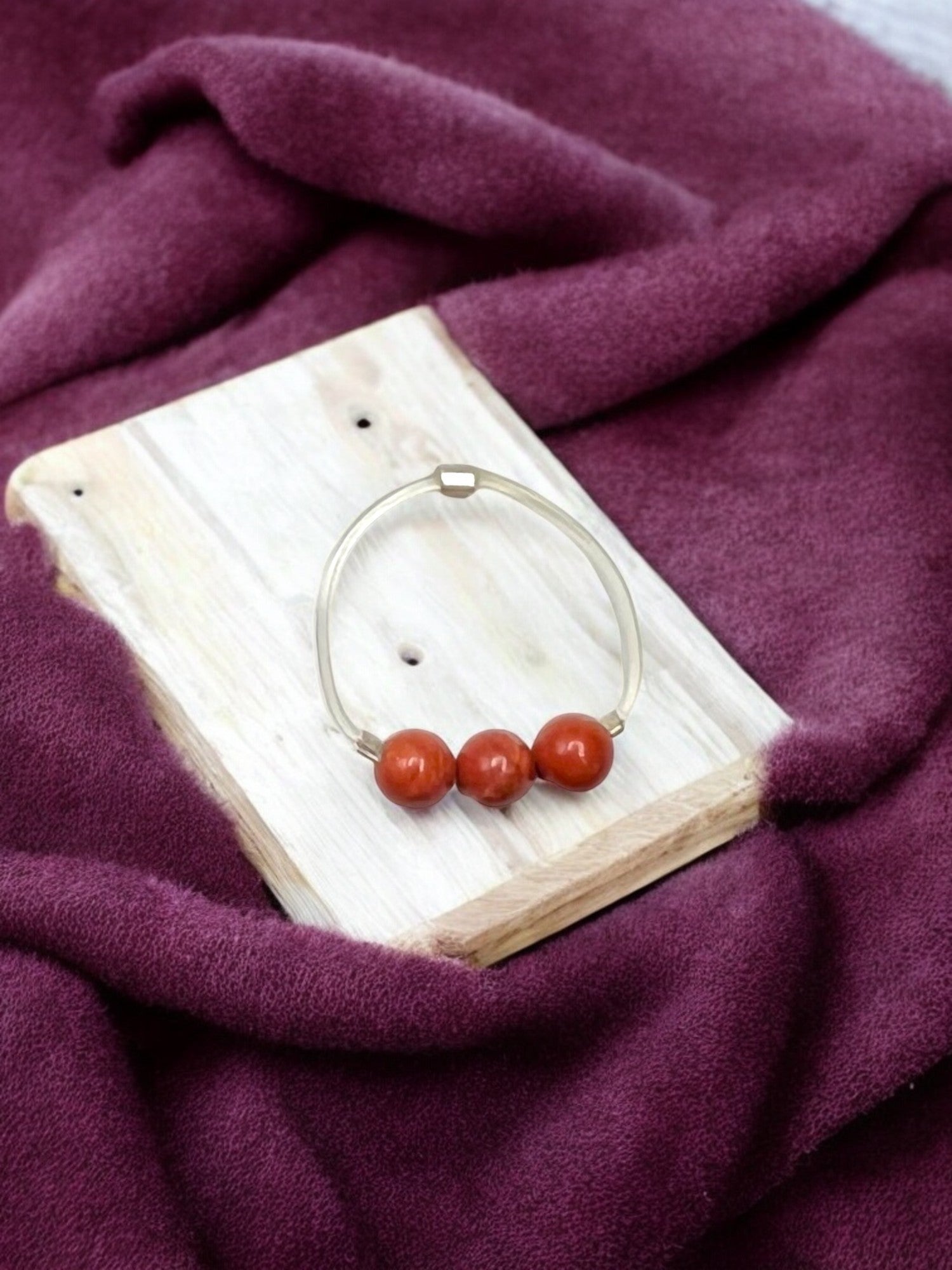 Stretch Gemstone Toe Rings