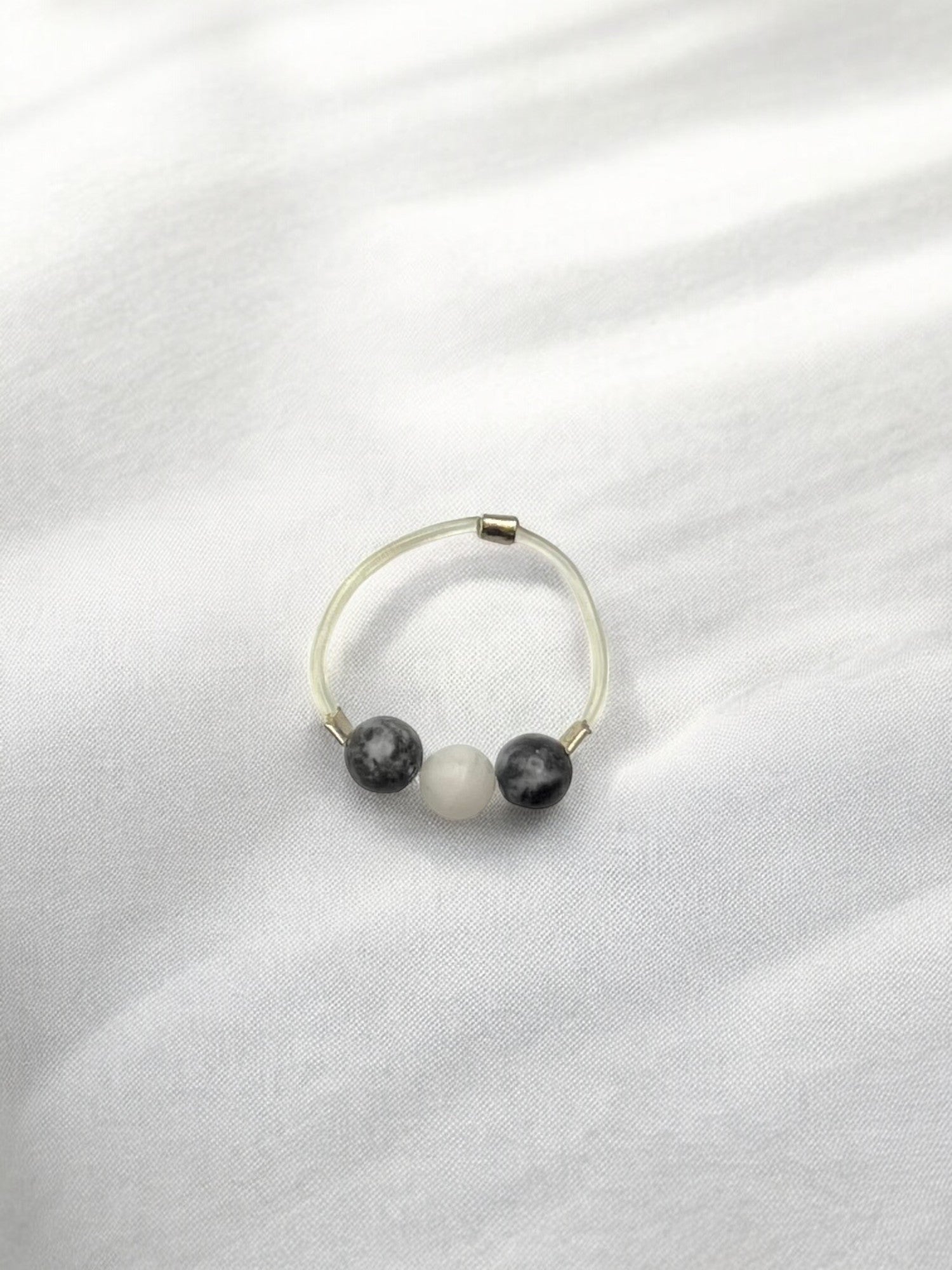 Stretch Gemstone Toe Rings