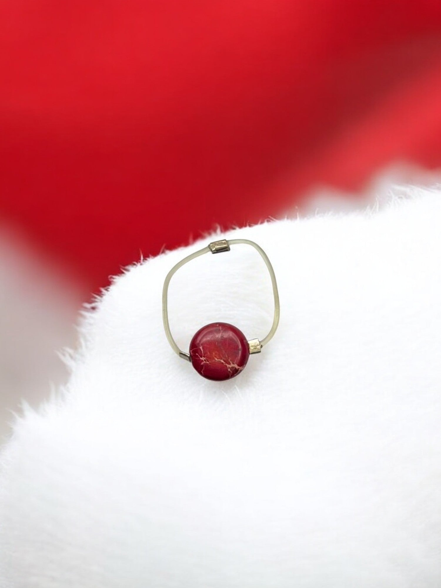 Stretch Gemstone Toe Rings